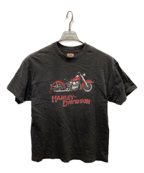 HARLEY-DAVIDSON（ハーレーダビッドソン）HARLEY-DAVIDSON (ハーレーダビッドソン) 両面プリントTシャツ ブラック サイズ:Lの古着・服飾アイテム