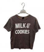 NUMBER (N)INEナンバーナイン）の古着「MILK COOKIESTシャツ」｜ブラウン