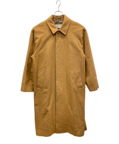 GLENOVER（グレンオーバー）GLENOVER (グレンオーバー) カシミヤ混コート ブラウン サイズ:Lの古着・服飾アイテム