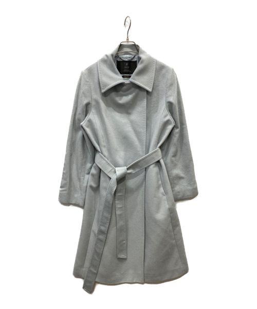 INED（イネド）INED (イネド) カシミヤコート ブルー サイズ:13の古着・服飾アイテム