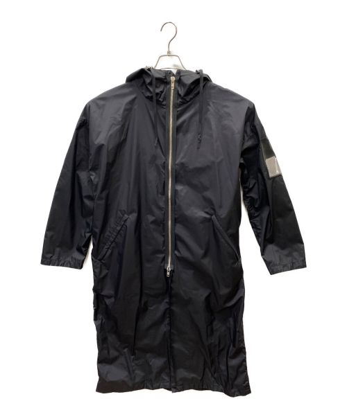 PORTVEL（ポートヴェル）PORTVEL (ポートヴェル) PONCHO COAT ブラック サイズ:2の古着・服飾アイテム