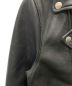 中古・古着 VANSON (バンソン) カウレザージャケット ブラック サイズ:36：45000円