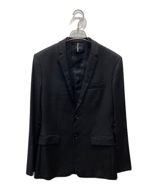 DIOR HOMME（ディオール オム）Dior Homme (ディオール オム) ナローラペルテーラードジャケット ブラック サイズ:44の古着・服飾アイテム