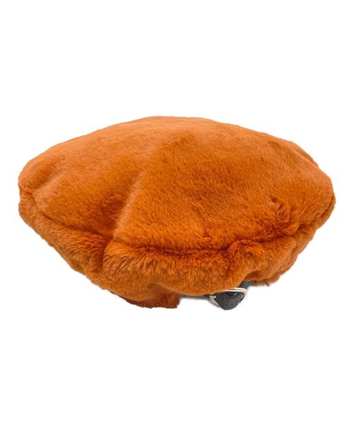 kijima takayuki（キジマタカユキ）kijima takayuki (キジマタカユキ) ベレー帽 オレンジ サイズ:FREEの古着・服飾アイテム