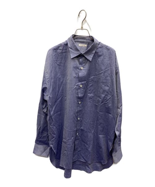SUMARI（シュマリ）SUMARI (シュマリ) Slit Shirt サックスブルー サイズ:1の古着・服飾アイテム