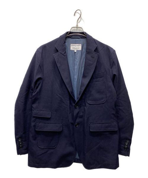 Engineered Garments（エンジニアド ガーメンツ）Engineered Garments (エンジニアド ガーメンツ) SOUTHWICK (サウスウィック) Linen Navy Blazer Jacket ネイビー サイズ:Mの古着・服飾アイテム