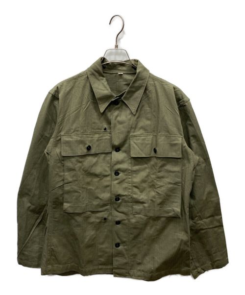 US ARMY（ユーエスアーミー）US ARMY (ユーエス アーミー) M-43 HBTジャケット グリーン サイズ:38Rの古着・服飾アイテム