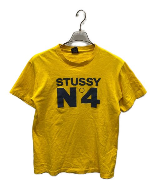 stussy（ステューシー）stussy (ステューシー) N4プリントTシャツ イエロー サイズ:Mの古着・服飾アイテム