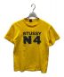 stussy（ステューシー）の古着「N4プリントTシャツ」｜イエロー
