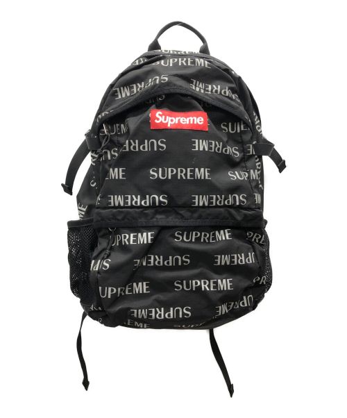 SUPREME（シュプリーム）SUPREME (シュプリーム) 3M Reflective Repeat Backpack ブラック サイズ:表記なしの古着・服飾アイテム