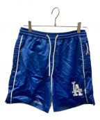 KITH×MLBキス×エムエルビー）の古着「Los Angeles Dodgers Active Shorts」｜ブルー