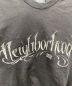 中古・古着 stussy (ステューシー) NEIGHBORHOOD (ネイバーフッド) プリントTシャツ ブラック サイズ:M：6000円