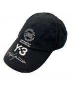 Y-3ワイスリー）の古着「SREET CAP」｜ブラック