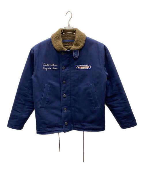 Pherrow's（フェローズ）Pherrow's (フェローズ) N-1デッキジャケット ネイビー サイズ:40Rの古着・服飾アイテム