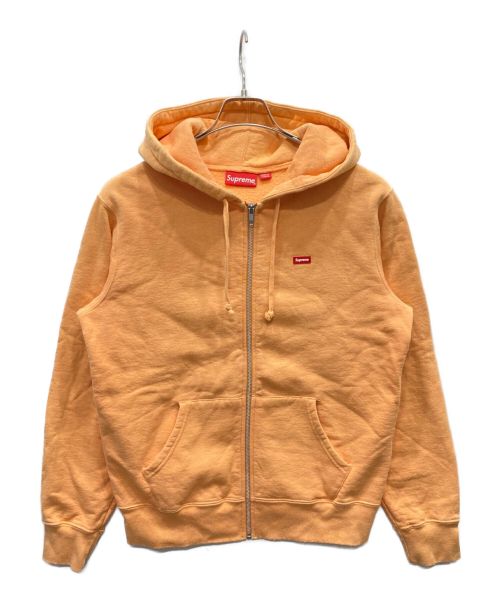 SUPREME（シュプリーム）SUPREME (シュプリーム) Small Box Zip Up Hooded Sweatshirt オレンジ サイズ:Sの古着・服飾アイテム