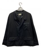 FORSOMEONEフォーサムワン）の古着「3Bシャツジャケット」｜ブラック