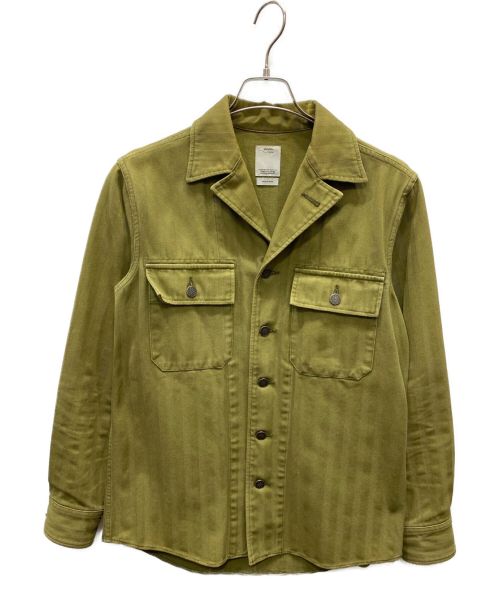 VISVIM（ビズビム）VISVIM (ビズビム) WILLARD SHIRT JKT グリーン サイズ:2の古着・服飾アイテム