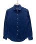 POLO RALPH LAUREN（ポロ・ラルフローレン）の古着「インディゴ染めシャツ」｜ブルー