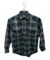 PENDLETON（ペンドルトン）の古着「90'sオンブレチェックシャツ」｜グリーン