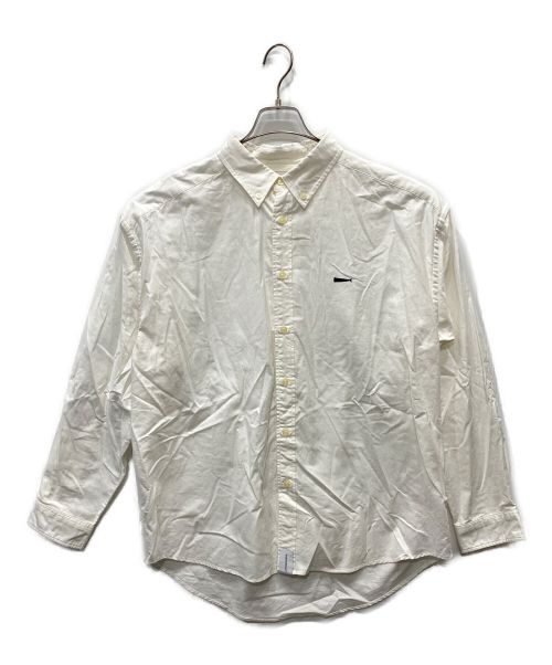 DESCENDANT（ディセンダント）DESCENDANT (ディセンダント) ボタンダウンシャツ ホワイト サイズ:2の古着・服飾アイテム