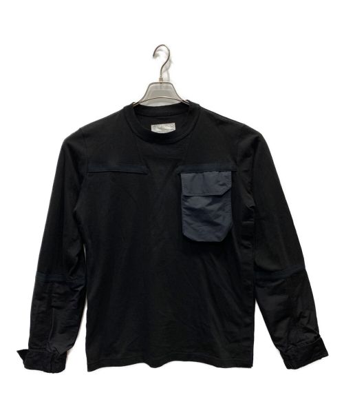 sacai（サカイ）sacai (サカイ) SPORTS MIX L/S T-SHIRT ブラック サイズ:2の古着・服飾アイテム
