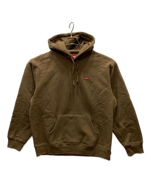 SUPREME（シュプリーム）SUPREME (シュプリーム) Small Box Hooded Sweatshirt ブラウン サイズ:Mediumの古着・服飾アイテム