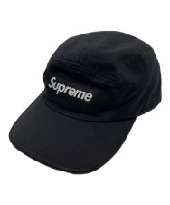 Supreme (シュプリーム) BOX LOGO CAMP CAP ブラック