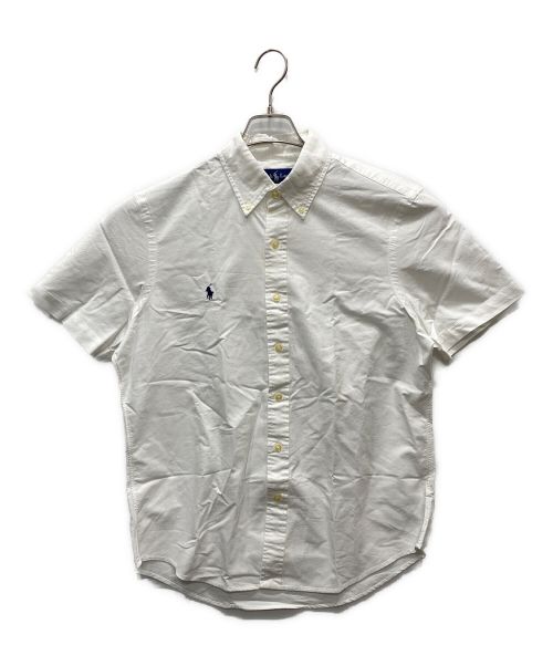 RALPH LAUREN（ラルフローレン）RALPH LAUREN (ラルフローレン) BEAMS (ビームス) 別注半袖シャツ ホワイト サイズ:Mの古着・服飾アイテム