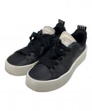 LACOSTE (ラコステ) ローカットスニーカー ブラック サイズ:37