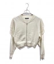DIESEL (ディーゼル) カシミヤ混ニット ホワイト サイズ:L
