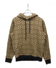 COACH (コーチ) シグネチャーパーカー ブラウン サイズ:M