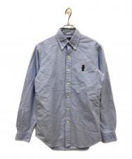POLO RALPH LAUREN (ポロ・ラルフローレン) ポロベアボタンダウンシャツ ブルー サイズ:XS