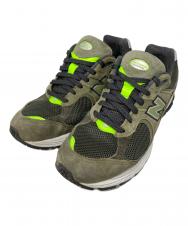 NEW BALANCE (ニューバランス) スニーカー カーキ サイズ:US8