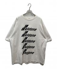 WE11DONE (ウェルダン) プリントTシャツ ホワイト サイズ:L