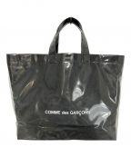 COMME des GARCONS（）の古着「PVCトートバッグ」｜ブラック