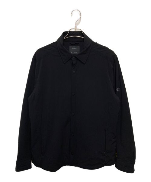 ISAORA（イサオラ）ISAORA (イサオラ) 中綿ジャケット ブラック サイズ:Lの古着・服飾アイテム