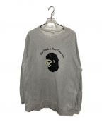A BATHING APE（）の古着「The Circle is Now Complete クルーネックスウェット」｜グレー