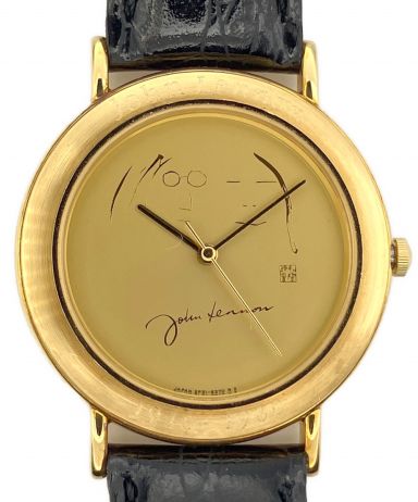 ジョン・レノン　John Lennon リトグラフ　腕時計　セイコー　クォーツ即購入歓迎です