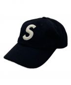 SUPREME（）の古着「Wool S Logo 6-Panel/キャップ」｜ブラック
