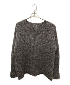 中古・古着通販】SUNSEA (サンシー) DEEP GROOVE SWEATER グレー 