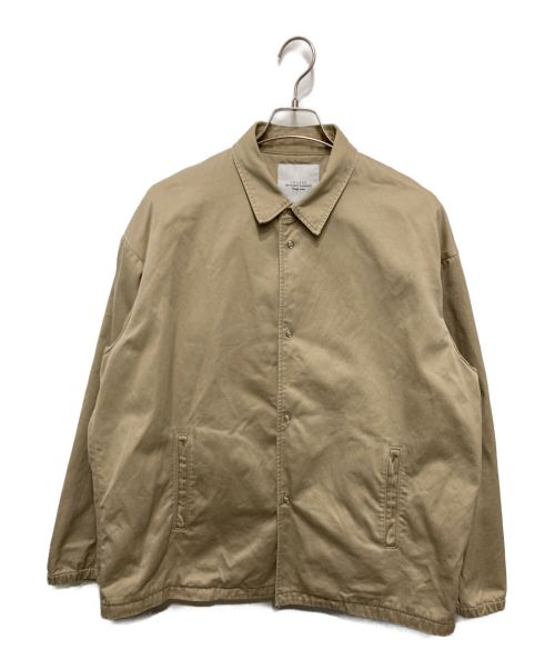 UNUSED（アンユーズド）UNUSED (アンユーズド) chino coach jacket ベージュ サイズ:3の古着・服飾アイテム
