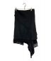 LIMI feu (リミフゥ) ウールフリンジラップスカート ブラック サイズ:S：5800円