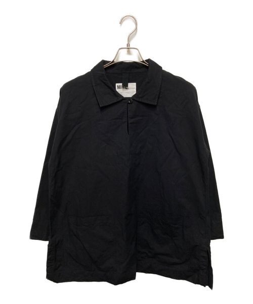 MHL（エムエイチエル）MHL (エムエイチエル) スモックシャツ ブラック サイズ:Mの古着・服飾アイテム