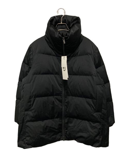 +J（プラスジェイ）+J (プラスジェイ) ダウンボリュームジャケット ブラック サイズ:XL 未使用品の古着・服飾アイテム