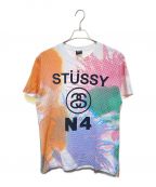 stussyステューシー）の古着「N°4タイダイTシャツ」｜マルチカラー