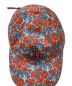 中古・古着 Vivienne Westwood (ヴィヴィアンウエストウッド) リバティプリントキャップ ブルー×オレンジ サイズ:なし：7800円