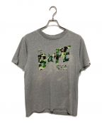 A BATHING APEアベイシングエイプ）の古着「BAPESTA Tシャツ」｜グレー