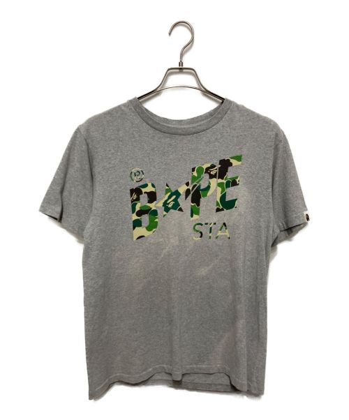 A BATHING APE（アベイシングエイプ）A BATHING APE (ア ベイシング エイプ) BAPESTA Tシャツ グレー サイズ:Mの古着・服飾アイテム