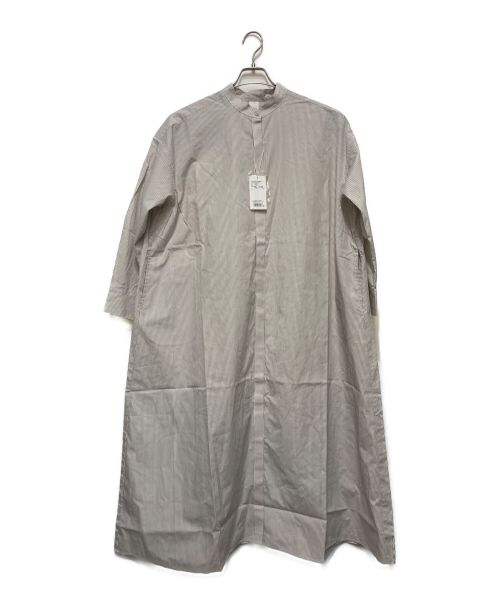 KAGURE（カグレ）KAGURE (カグレ) ストライプシャツワンピース ベージュ サイズ:FREE 未使用品の古着・服飾アイテム