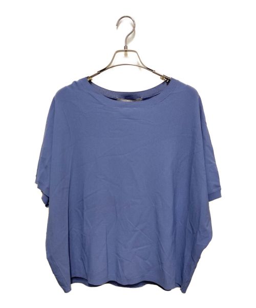 自由区（ジユウク）自由区 (ジユウク) 半袖ニット ブルー サイズ:L 未使用品の古着・服飾アイテム
